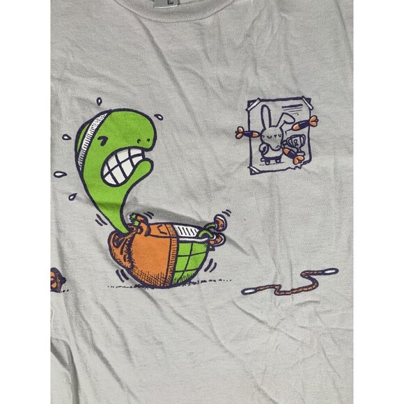 ! Work Out Turtle T-Shirt Size Large - Picture 5 of 5